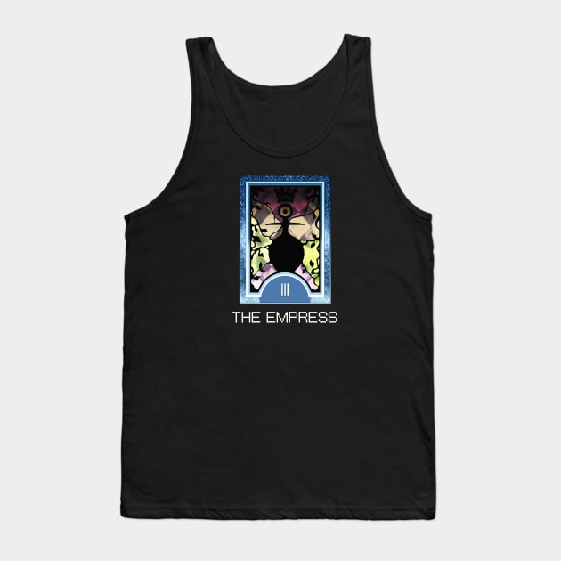 The Empress Arcana Tarot Card Tank Top by loveandlive